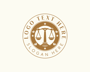 Lawyer - Legal Justice Scale Lawyer logo design