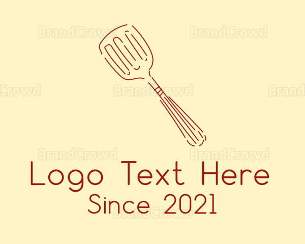 Red Cooking Spatula Logo