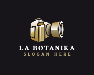 Luxury Camera Photographer Logo