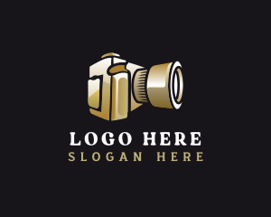 Media - Luxury Camera Photographer logo design