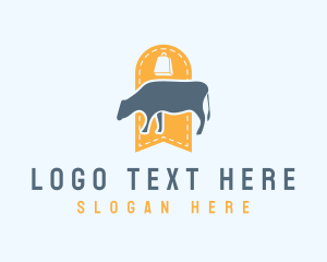 Rodeo - Cattle Cow Animal logo design