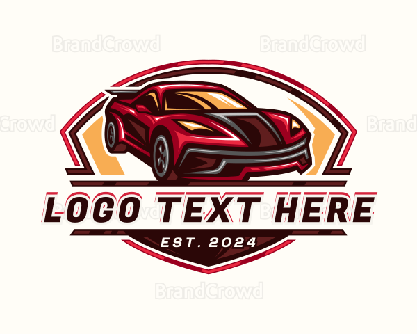 Race Car Detailing Logo