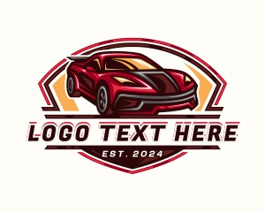 Drive - Race Car Detailing logo design