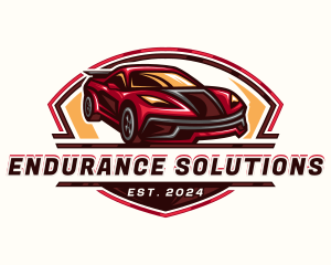 Race Car Detailing logo design