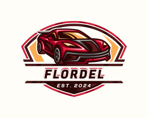 Race Car Detailing logo design