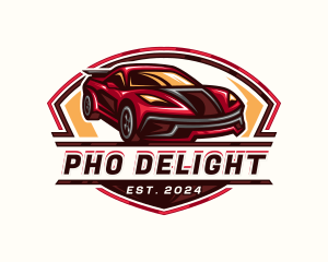 Race Car Detailing logo design