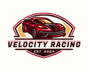 Race Car Detailing logo design