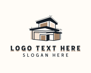 Structure - Home Builder Architect logo design