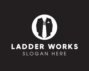 Menswear Suit & Tie logo design