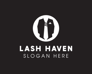 Menswear Suit & Tie logo design