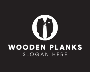 Menswear Suit & Tie logo design