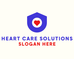 Heart Shield Home Care logo design