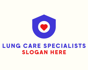 Heart Shield Home Care logo design