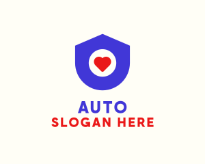 Symbol - Heart Shield Home Care logo design