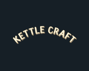 Retro Grunge Craft logo design