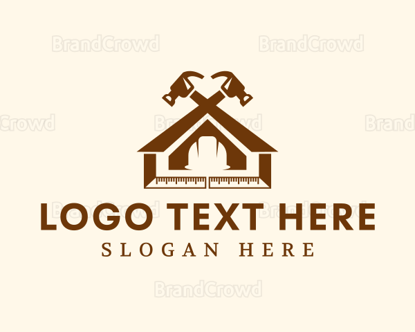 Home Builder Construction Logo