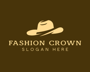 Cowboy Fashion Hat logo design