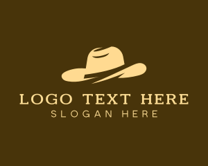 Saloon - Cowboy Fashion Hat logo design