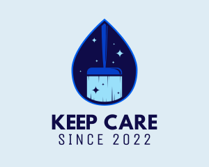 Sanitize House Keeping Service logo design