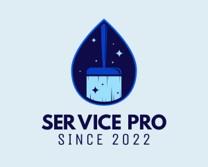 Sanitize House Keeping Service logo design