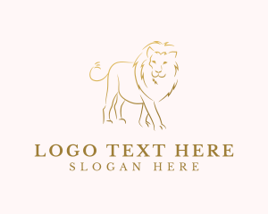 Jungle - Lion Royal Consulting logo design