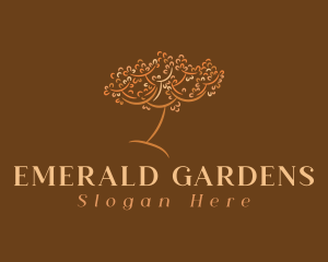 Orange Park Tree logo design