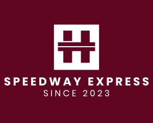 Highway - Road Highway Letter H logo design