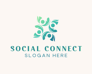 People - Community People Organization logo design