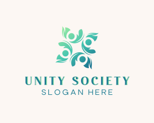 Society - Community People Organization logo design