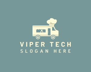 Food Truck Chef logo design