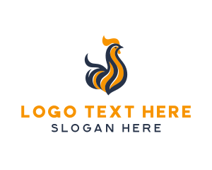 Flame - Hot Chicken Grill logo design