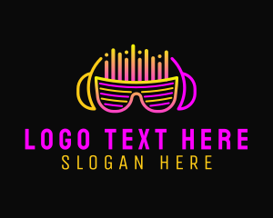 Disco - DJ Party Nightclub logo design