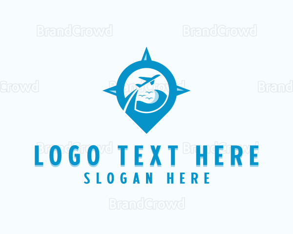 Plane Travel Flight Logo