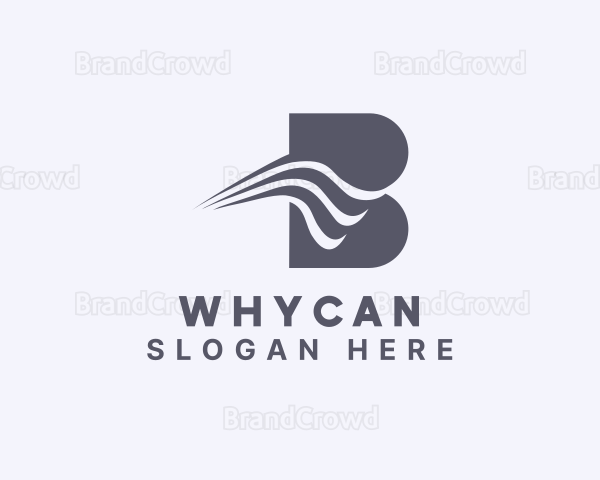 Swoosh Wave Agency Logo