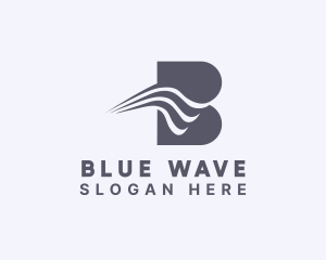 Swoosh Wave Agency logo design