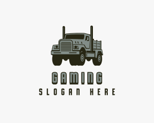 Cargo - Dump Truck Trucking Cargo logo design