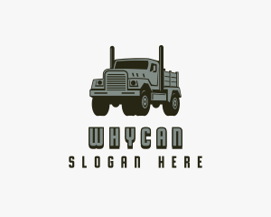 Cargo - Dump Truck Trucking Cargo logo design