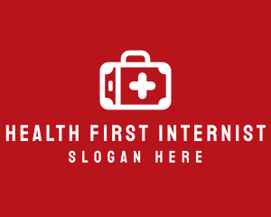 Emergency First Aid Kit logo design