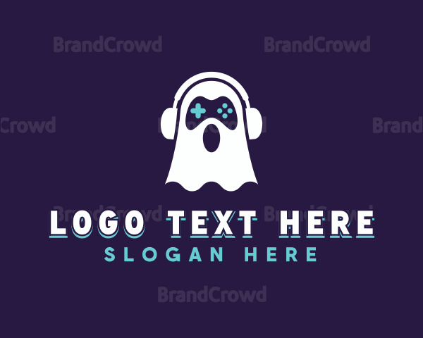 Gaming Controller Ghost Logo