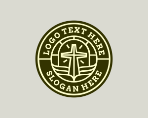 Christian Religious Chapel Logo