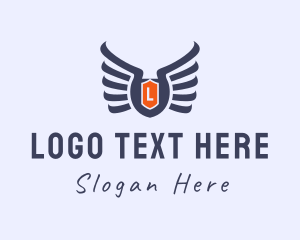 Medieval - Medieval Viking Wings logo design