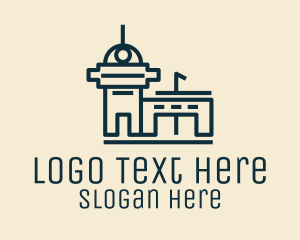 Building - Simple Airport Building logo design