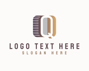 Letter Q - Digital Banking App logo design