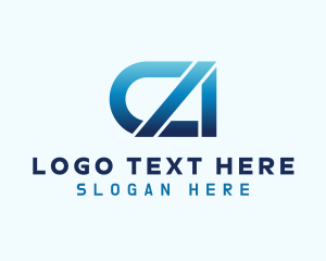 Letter Ca - Cyber Digital Business logo design