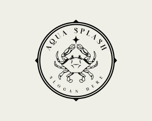 Restaurant Seafood Crab logo design