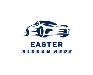 Race - Sports Car Speed Racing logo design