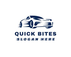 Sports Car Speed Racing logo design