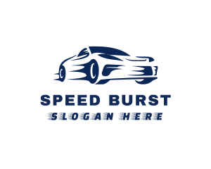 Sports Car Speed Racing logo design