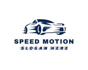 Sports Car Speed Racing logo design