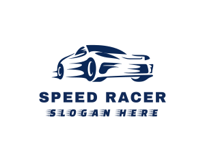 Race - Sports Car Speed Racing logo design